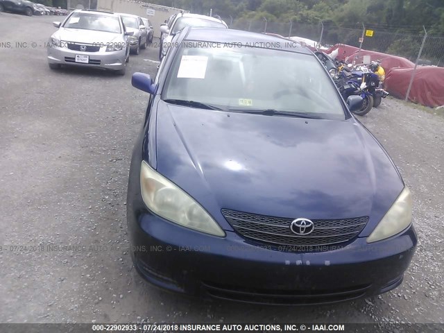 4T1BF32KX2U503095 - 2002 TOYOTA CAMRY LE/XLE/SE Mavi foto 6