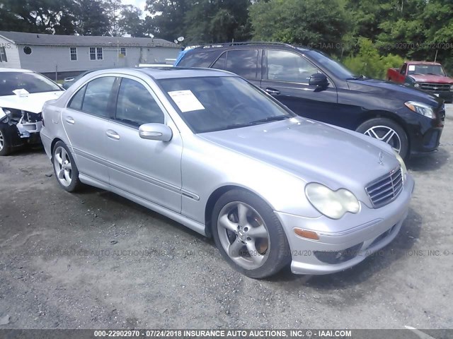 WDBRF52H66E021743 - 2006 MERCEDES-BENZ C GENERATION 2006 230 SILVER photo 1