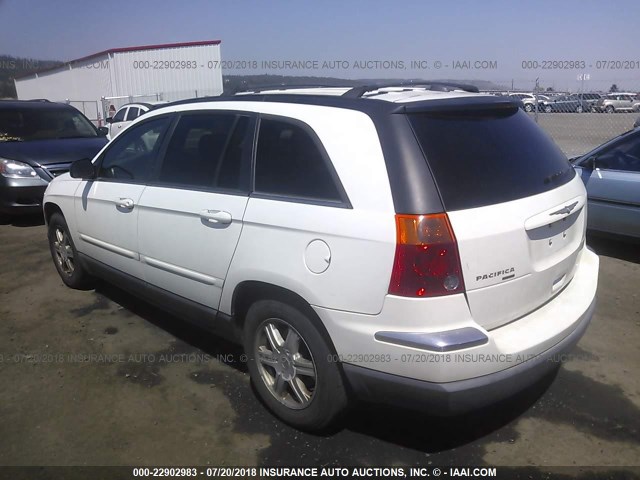 2C4GM68405R353378 - 2005 CHRYSLER PACIFICA TOURING WHITE photo 3