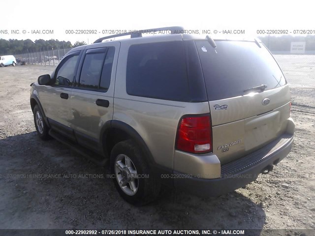 1FMZU63K03UC74738 - 2003 FORD EXPLORER XLT/XLT SPORT/NBX 棕色 照片 3