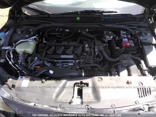 2HGFC1F7XGH637304 - 2016 HONDA CIVIC EXL 黑色 照片 10