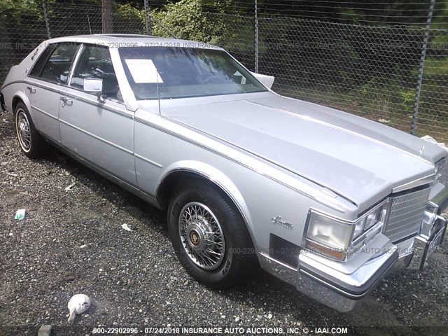 1G6KS6987FE825577 - 1985 CADILLAC SEVILLE SILVER photo 1