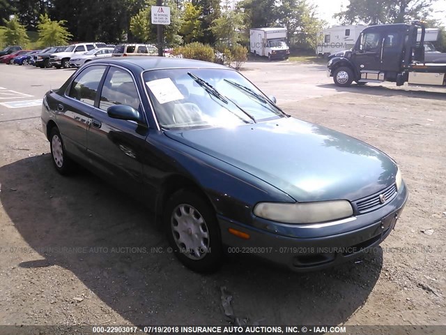 1YVGE22C2S5383586 - 1995 MAZDA 626 DX/LX GREEN photo 1