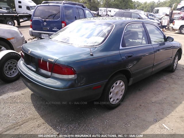 1YVGE22C2S5383586 - 1995 MAZDA 626 DX/LX GREEN photo 4