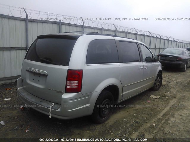 2A8HR54139R565248 - 2009 CHRYSLER TOWN & COUNTRY TOURING SILVER photo 4