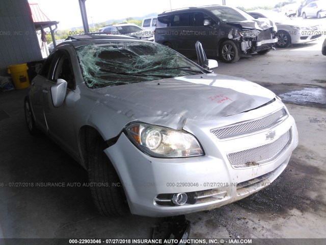 1G1ZE5E12BF230400 - 2011 CHEVROLET MALIBU LTZ 银色 照片 1