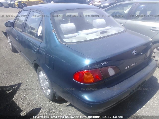 1NXBR18E1WZ074707 - 1998 TOYOTA COROLLA VE/CE/LE 蓝色 照片 3
