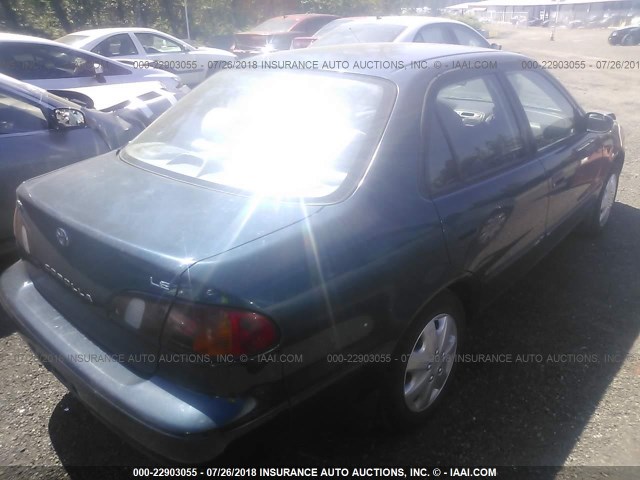 1NXBR18E1WZ074707 - 1998 TOYOTA COROLLA VE/CE/LE 蓝色 照片 4