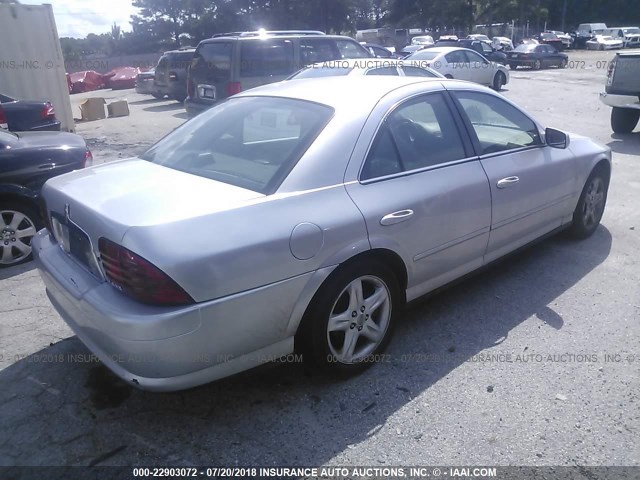 1LNHM87A31Y721755 - 2001 LINCOLN LS 银色 照片 4