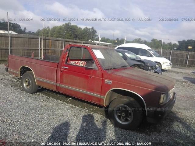 1GCBS14E2G2231284 - 1986 CHEVROLET S TRUCK S10 RED photo 1