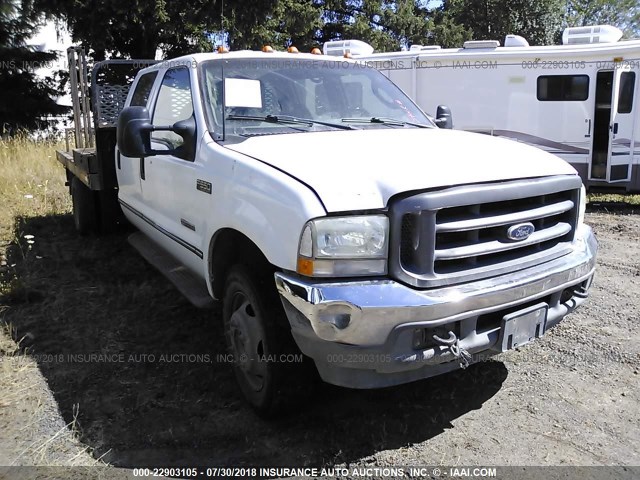 1FDAW56P73EC29363 - 2003 FORD F550 SUPER DUTY WHITE photo 1