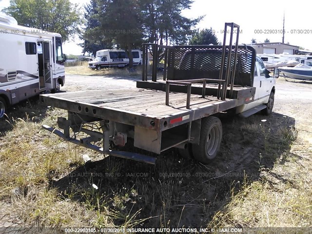 1FDAW56P73EC29363 - 2003 FORD F550 SUPER DUTY WHITE photo 4