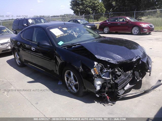 2G2WS522741275136 - 2004 PONTIAC GRAND PRIX GT2 შავი ფოტო 1