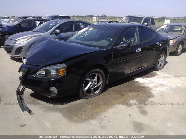 2G2WS522741275136 - 2004 PONTIAC GRAND PRIX GT2 შავი ფოტო 2