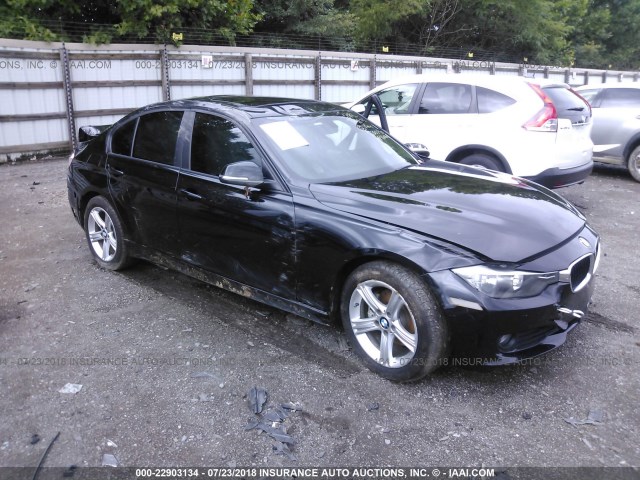 WBA3D3C56EK154120 - 2014 BMW 328 D BLACK photo 1