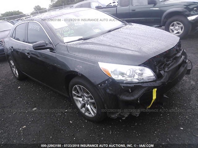 1G11D5RRXDF108936 - 2013 CHEVROLET MALIBU 1LT BLACK photo 1