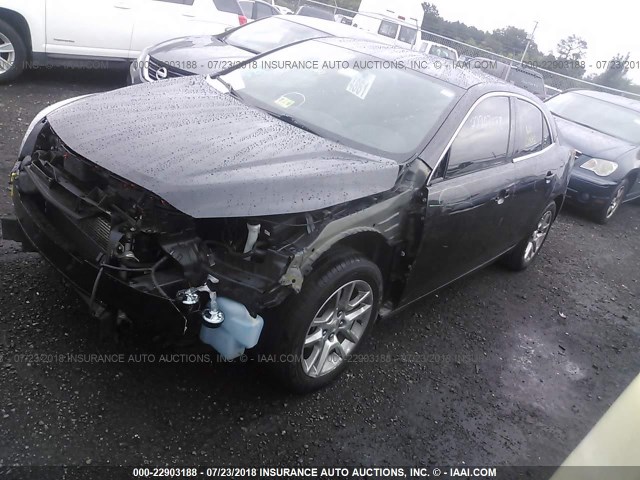 1G11D5RRXDF108936 - 2013 CHEVROLET MALIBU 1LT 黑色 照片 2