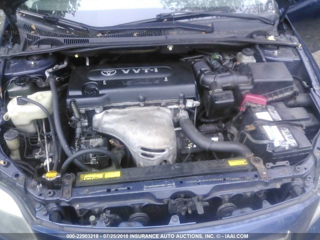 JTKDE177950052738 - 2005 TOYOTA SCION TC 蓝色 照片 10