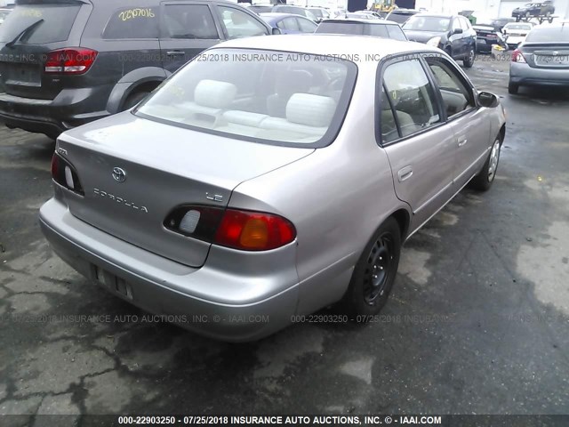 1NXBR12E6XZ255988 - 1999 TOYOTA COROLLA VE/CE/LE 棕色 照片 4