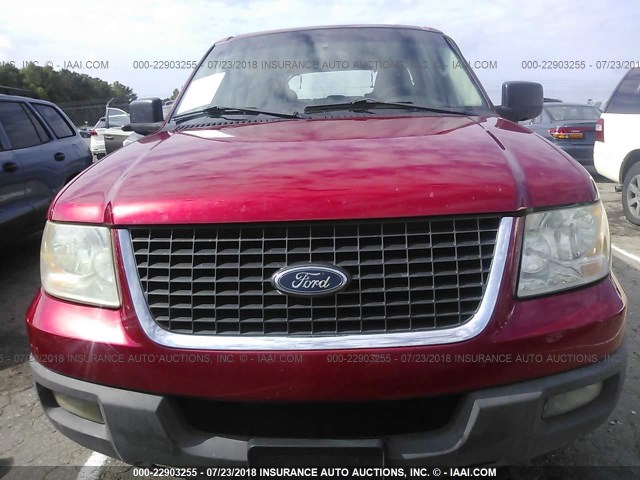 1FMPU15L03LC59033 - 2003 FORD EXPEDITION XLT RED photo 6