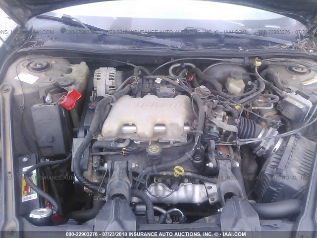 1G2WK52J3YF338769 - 2000 PONTIAC GRAND PRIX SE1 BLUE photo 10