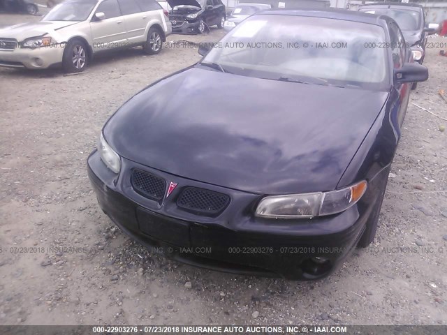 1G2WK52J3YF338769 - 2000 PONTIAC GRAND PRIX SE1 BLUE photo 6