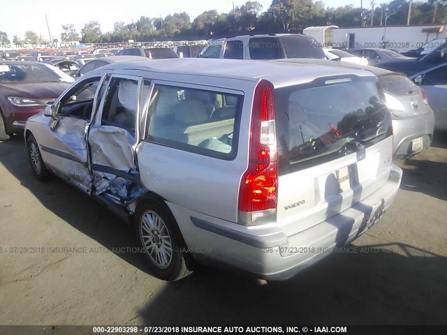 YV1SW64A642351996 - 2004 VOLVO V70 SILVER photo 3