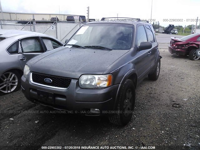 1FMCU94103KC64882 - 2003 FORD ESCAPE LIMITED GRAY photo 2