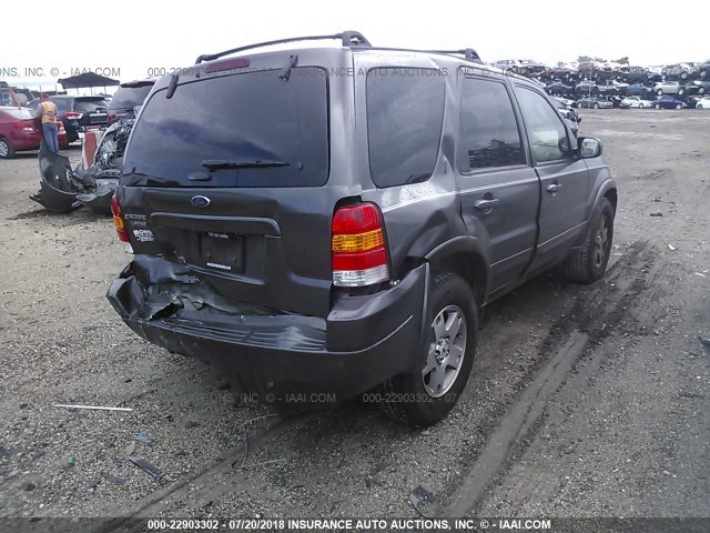 1FMCU94103KC64882 - 2003 FORD ESCAPE LIMITED GRAY photo 4