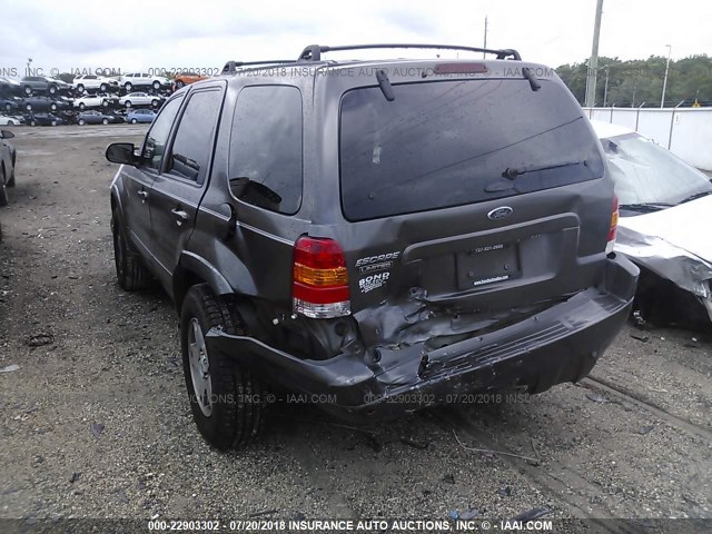 1FMCU94103KC64882 - 2003 FORD ESCAPE LIMITED GRAY photo 6