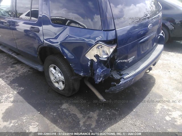 1FMZU73E15UA68900 - 2005 FORD EXPLORER XLT/XLT SPORT/NBX 蓝色 照片 6