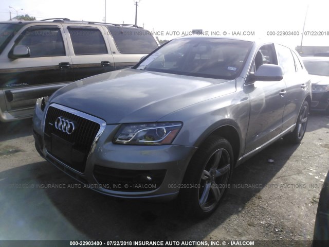 WA1VKAFP6AA031396 - 2010 AUDI Q5 PRESTIGE GRAY photo 2