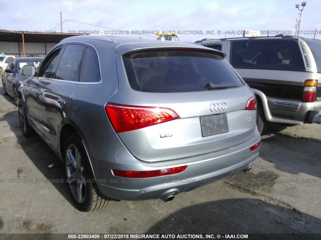 WA1VKAFP6AA031396 - 2010 AUDI Q5 PRESTIGE GRAY photo 3