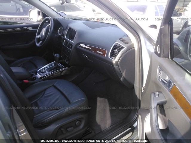 WA1VKAFP6AA031396 - 2010 AUDI Q5 PRESTIGE GRAY photo 5