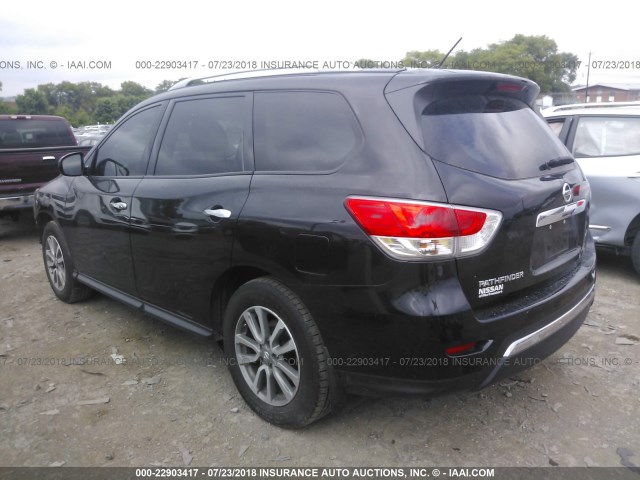 5N1AR2MN6GC621338 - 2016 NISSAN PATHFINDER S/SV/SL/PLATINUM BLACK photo 3