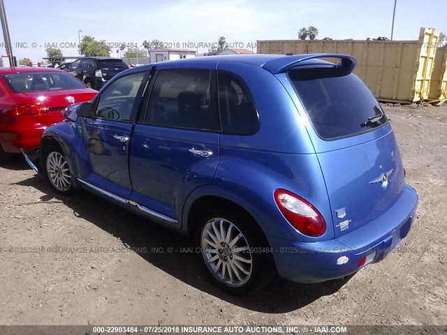 3A8FY58BX7T531296 - 2007 CHRYSLER PT CRUISER TOURING BLUE photo 3