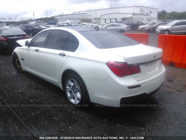 WBAKA8C53ACY35955 - 2010 BMW 750 I WHITE photo 3