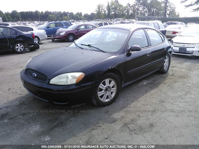 1FAFP56295A256091 - 2005 FORD TAURUS SEL 黑色 照片 2