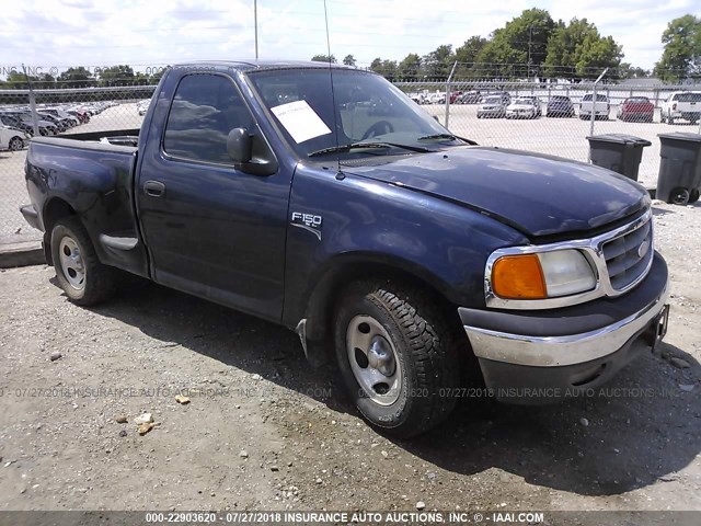 2FTRF07264CA12424 - 2004 FORD F-150 HERITAGE CLASSIC BLUE photo 1