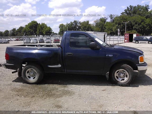 2FTRF07264CA12424 - 2004 FORD F-150 HERITAGE CLASSIC BLUE photo 6