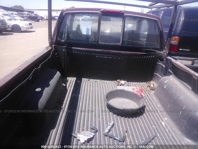 1N6SD16S3SC395477 - 1995 NISSAN TRUCK KING CAB XE RED photo 8