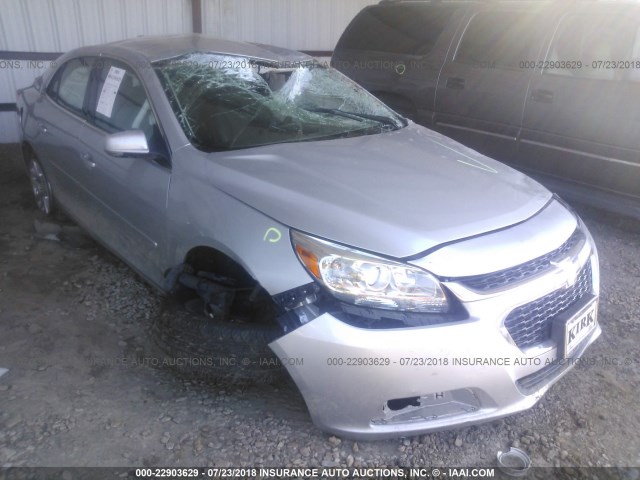 1G11C5SL2FF169130 - 2015 CHEVROLET MALIBU 1LT ვერცხლისფერი ფოტო 6