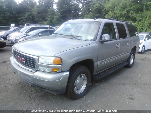 1GKFK16T03J340120 - 2003 GMC YUKON XL K1500 GOLD photo 2