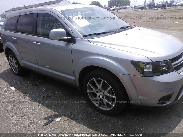 3C4PDDEG5FT579238 - 2015 DODGE JOURNEY R/T GRAY photo 1