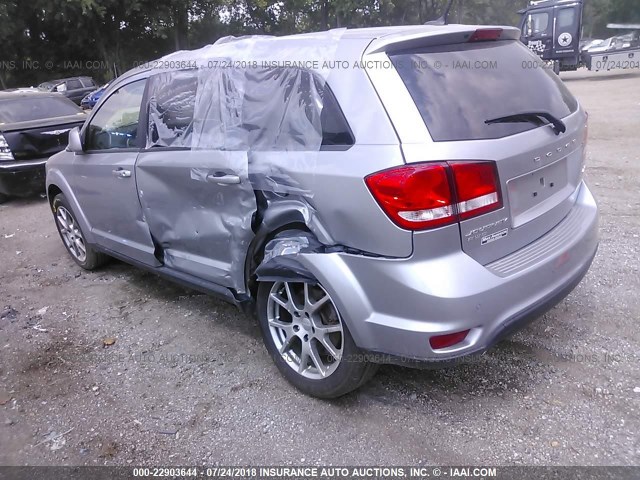 3C4PDDEG5FT579238 - 2015 DODGE JOURNEY R/T GRAY photo 3