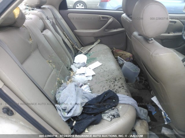 4T1BG22K9XU522980 - 1999 TOYOTA CAMRY CE/LE/XLE ოქროსფერი ფოტო 8