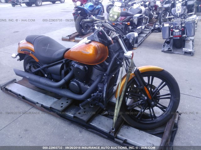 JKAVN2C18CA050676 - 2012 KAWASAKI VN900 C ORANGE photo 1