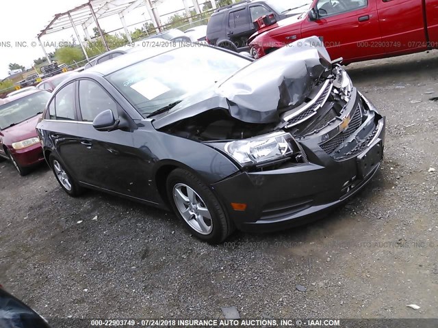 1G1PC5SB7D7148735 - 2013 CHEVROLET CRUZE LT GRAY photo 1