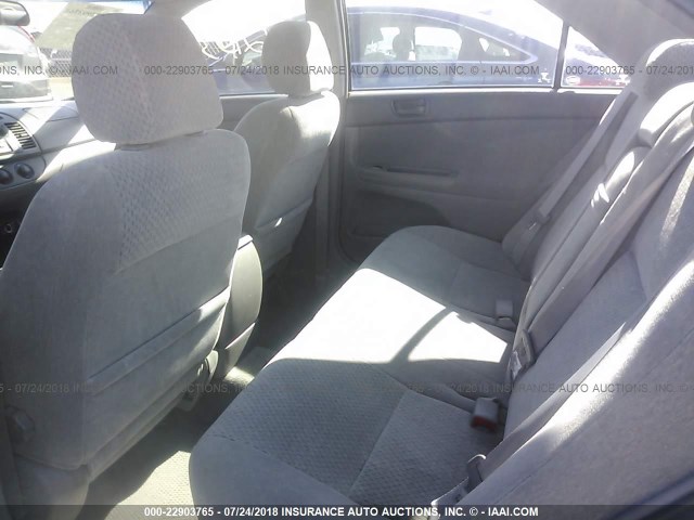 4T1BE32K13U718546 - 2003 TOYOTA CAMRY LE/XLE/SE 银色 照片 8