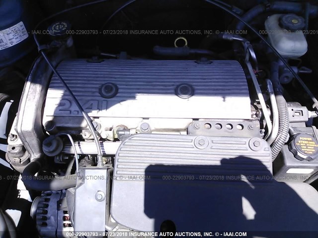 1G2NE52TXXM841276 - 1999 PONTIAC GRAND AM SE BLUE photo 10